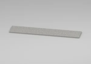 Brushed Steel Wall shelf - Approved perspective view