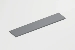 Charcoal Grey wall shelf - Perspective view
