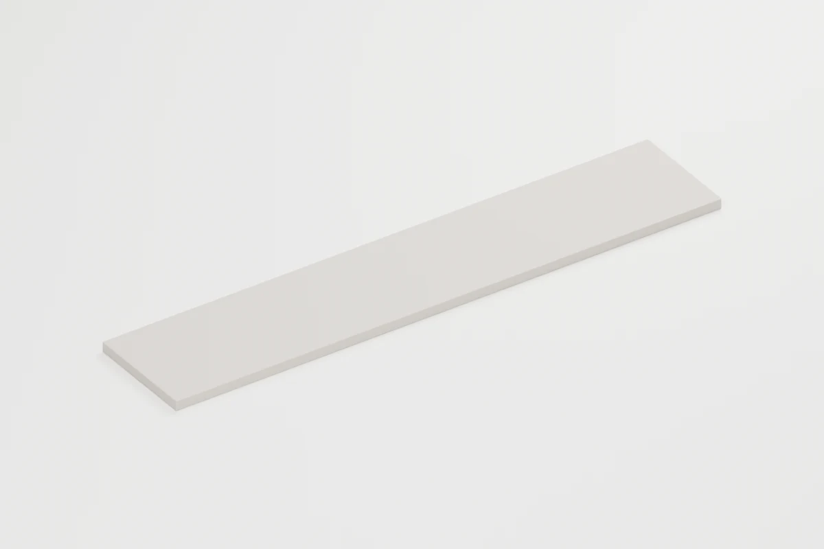 Dove Grey wall shelf - Perspective view