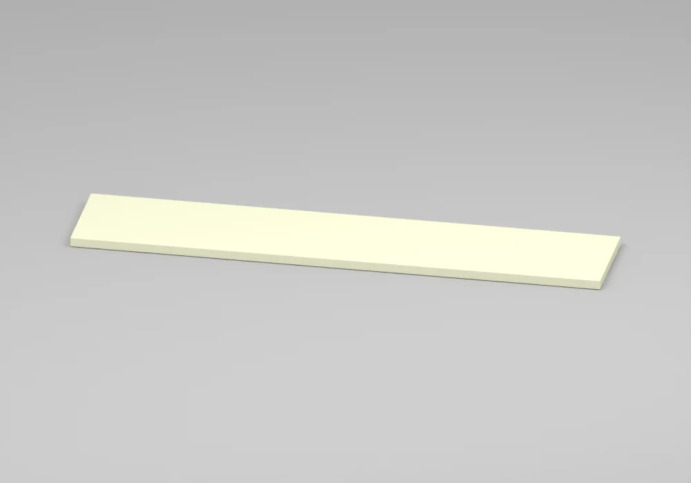 Ivory Wall shelf - Approved perspective view