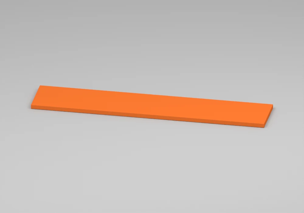 Seville Orange Wall shelf - Approved perspective view