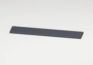 Charcoal Grey Gloss Wall shelf - Approved perspective view