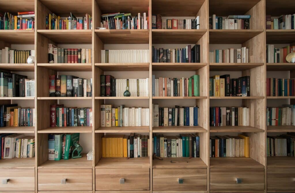 Modular bespoke bookshelf ideas from Top Shelf UK